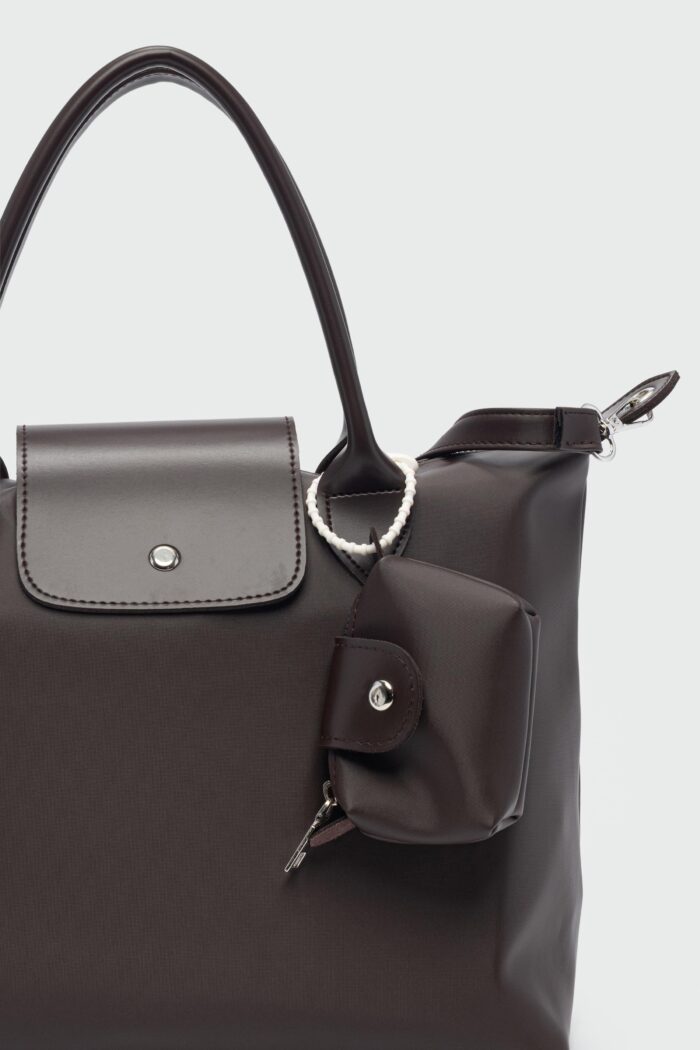 Nylo Charmlı El ve Omuz Tote Çanta - Görsel 3