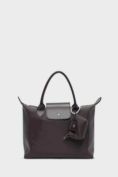 Nylo Charmlı El ve Omuz Tote Çanta