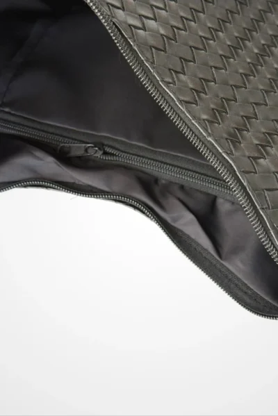 Örgü Desenli Büyük Boy Salaş Omuz ve Tote Çanta - Görsel 4